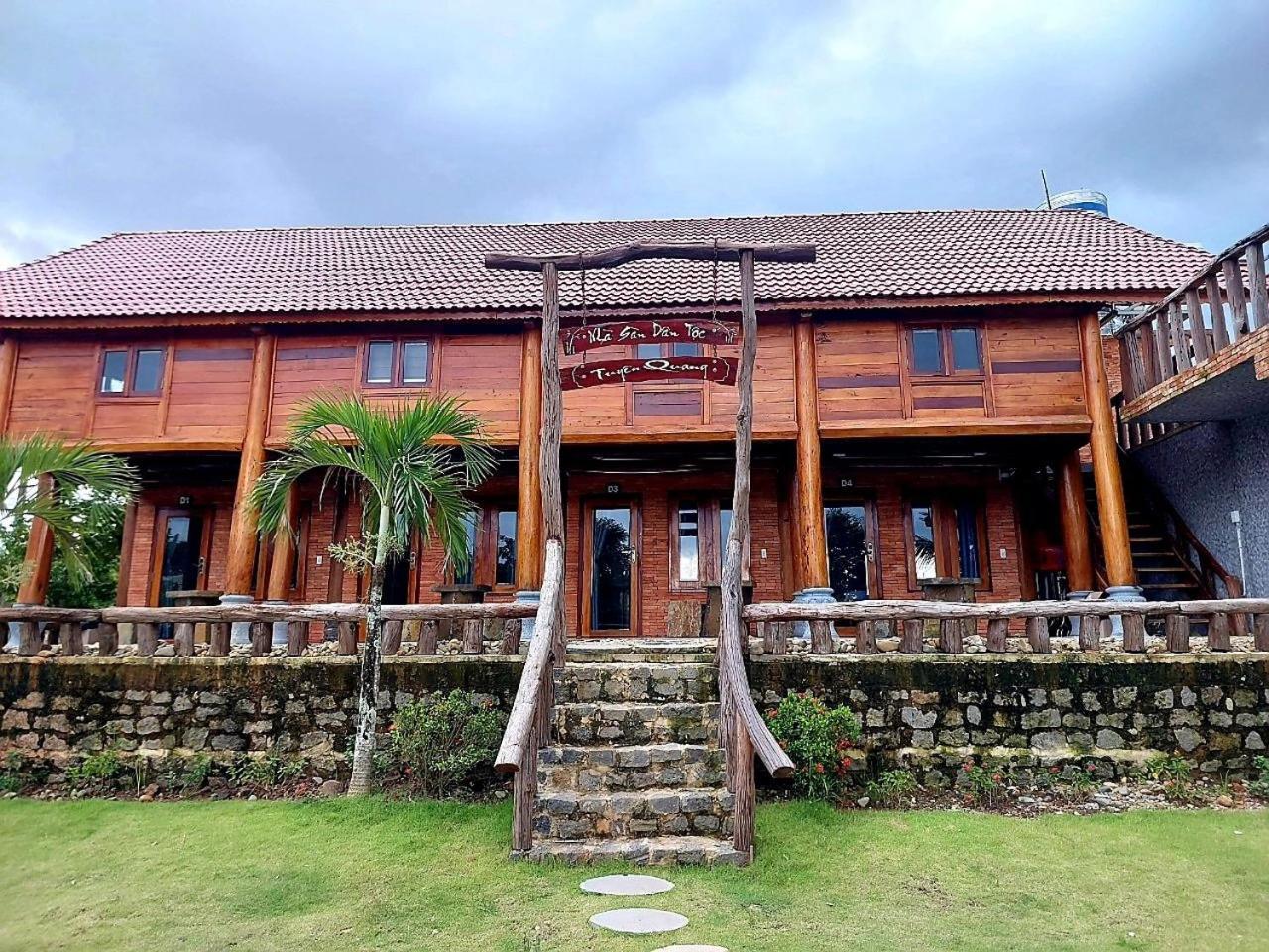 Ngoc Tien Farmer Eco Lodge Каттьен Экстерьер фото